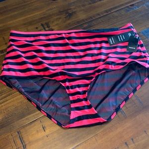 Torrid NWT Stripped Suit bottom 4X